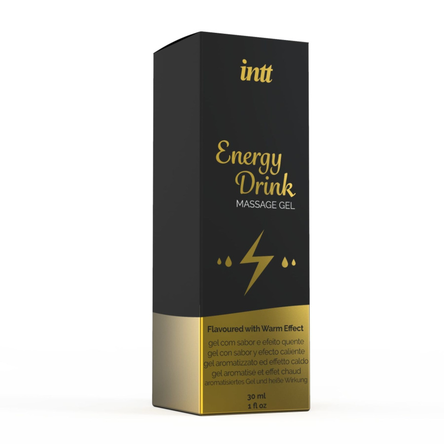 Масажний гель для інтимних зон Intt Energy Drink (30 мл) розігрівальний фото 3
