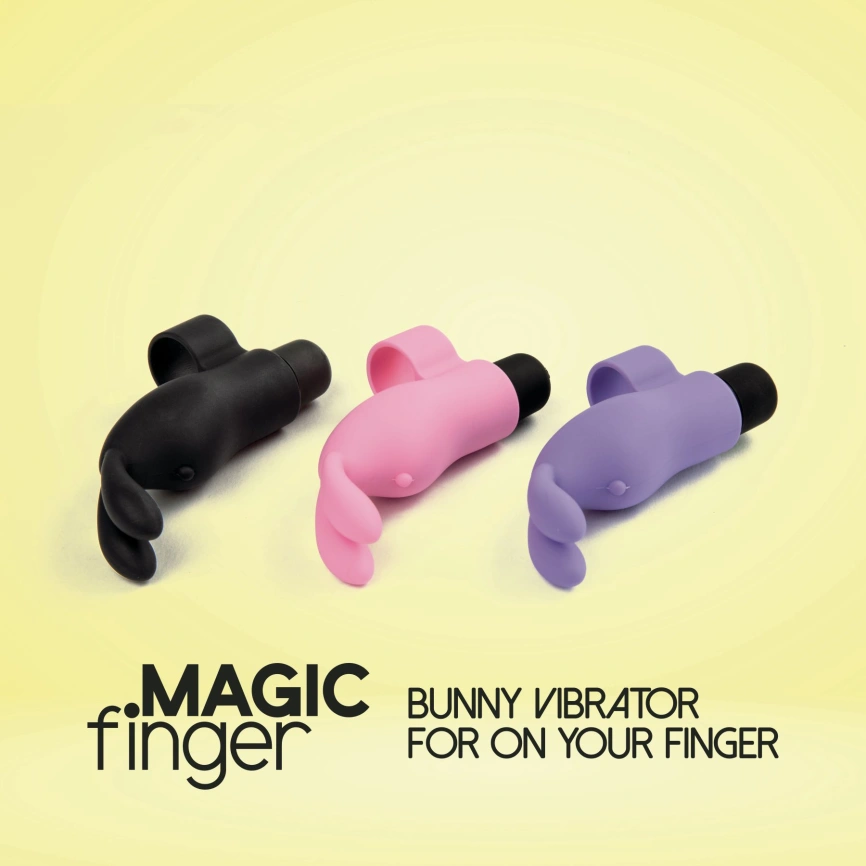 Вибратор на палец FeelzToys Magic Finger Vibrator Pink фото 6