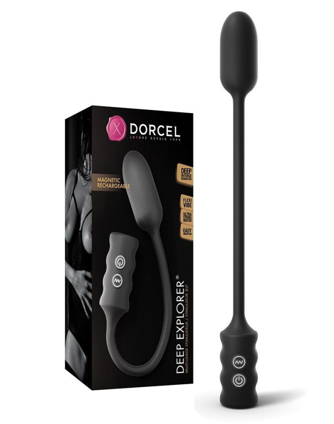 Виброяйце Dorcel Deep Explorer, підходить для вагінальної та анальної стимуляції, потужне фото 1