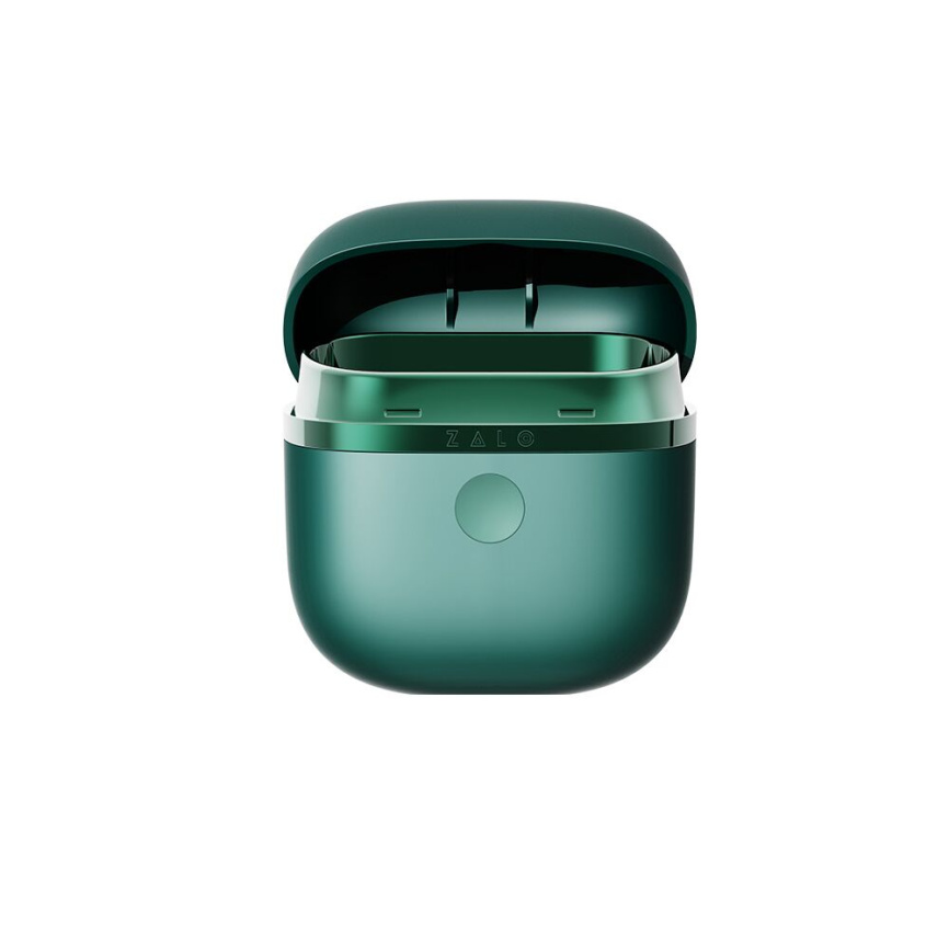 Ерекційне смарт-віброкільце Zalo Apis Turquoise Green, до 4 годин роботи, зарядний кейс фото 15