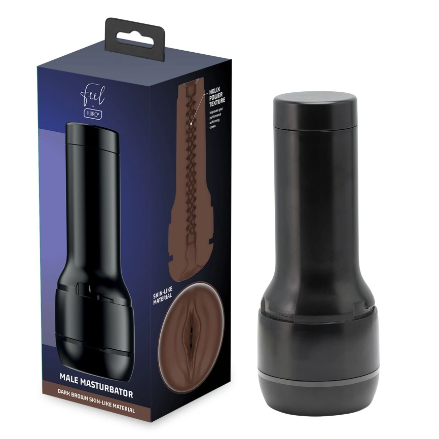 Мастурбатор-вагина Kiiroo Feel Stroker Dark Brown для секс-машины Kiiroo Keon фото 2