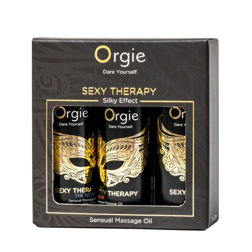 Набір масажних олій Orgie – Sexy Therapy Mini Size Collection (3х30 мл) фото 1
