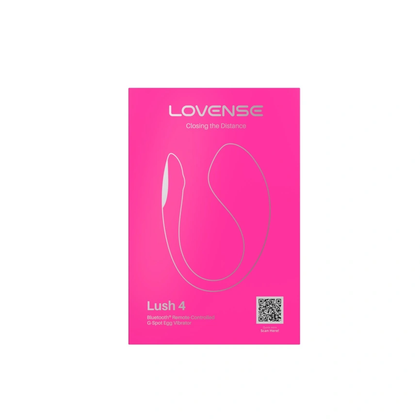Смарт-виброяйцо Lovense Lush 4, очень мощное, быстрая зарядка, LED-подсветка фото 6