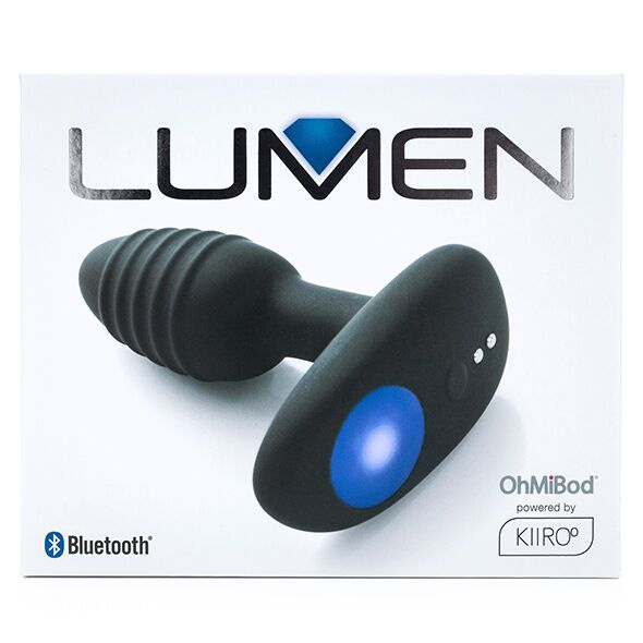 Інтерактивна анальна пробка OhMiBod Lumen powered by KIIROO фото 7