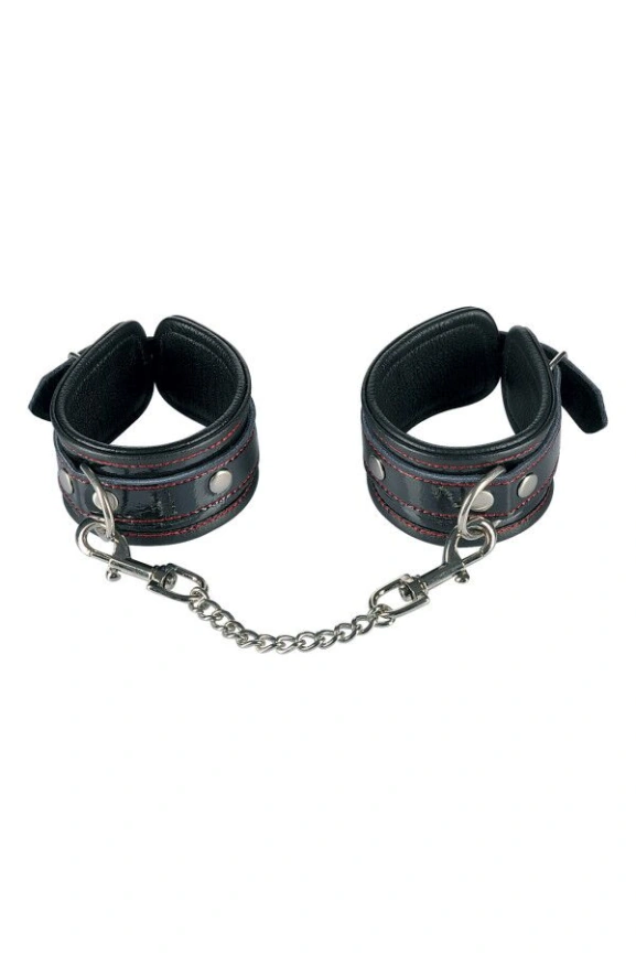 Наручники Fetish Tentation Premium Patent leather handcuffs фото 2
