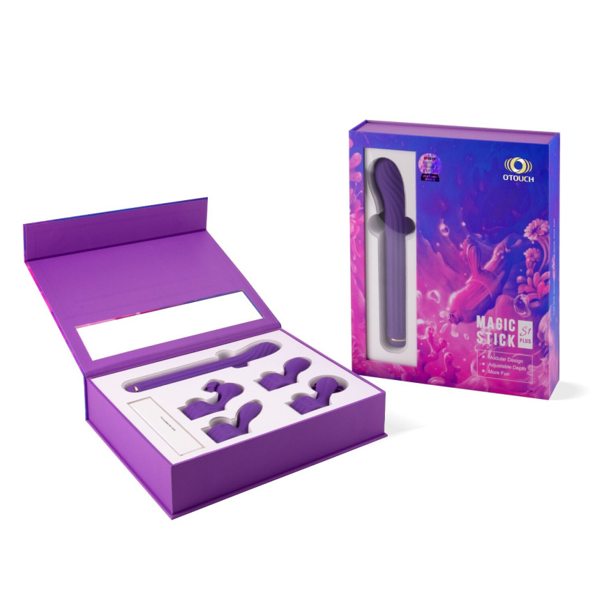 Вібратор Otouch Magic Stick S1 Plus - Purple фото 9