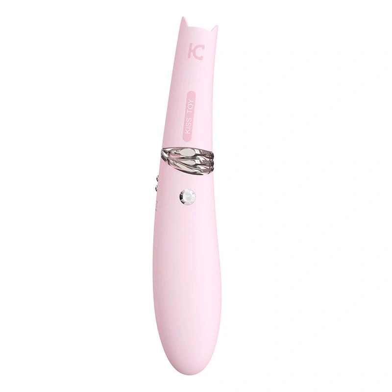 Вакуумный стимулятор с вибрацией KISTOY Miss CC Pink, можно использовать как вибратор, диам. 3,6см фото 1
