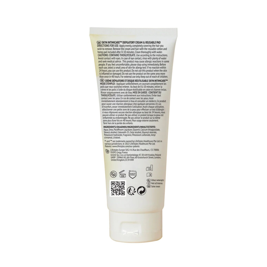 Крем для депіляції Skyn Intimicare Depilatory Cream 150 мл фото 2