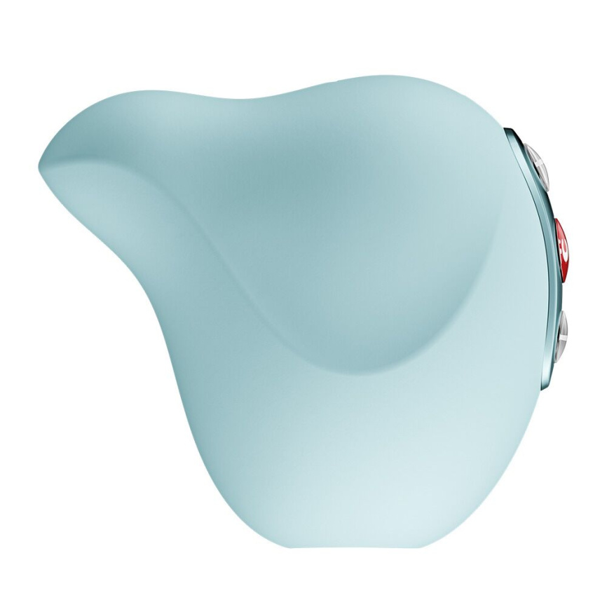 Вакуумний стимулятор Fun Factory Seduction Ice Blue, 11 режимів роботи, перезаряджуваний фото 7