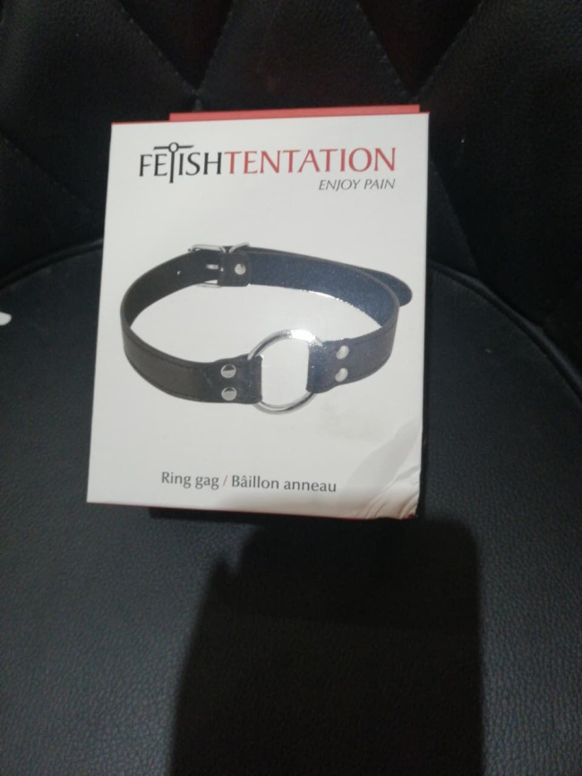 Кляп із кільцем Fetish Tentation Ring Gag (м'яте паковання!!!) фото 2