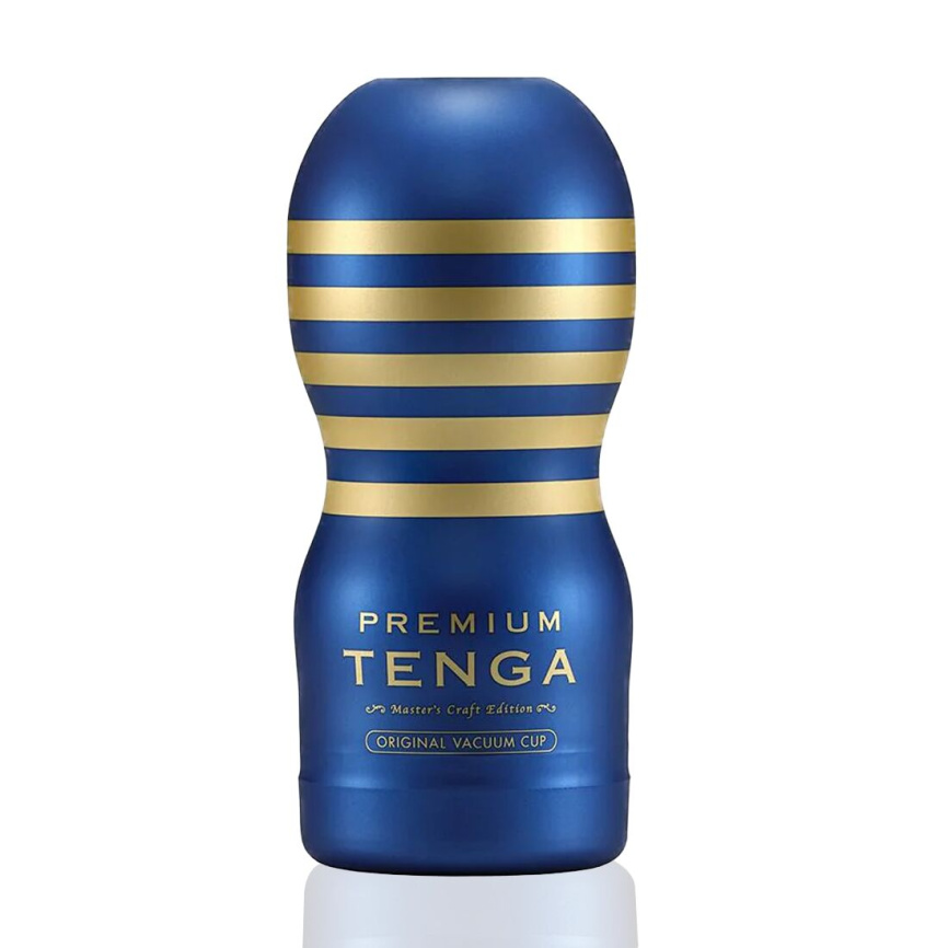 Мастурбатор Tenga Premium Original Vacuum Cup (глибоке горло) з вакуумною стимуляцією фото 1