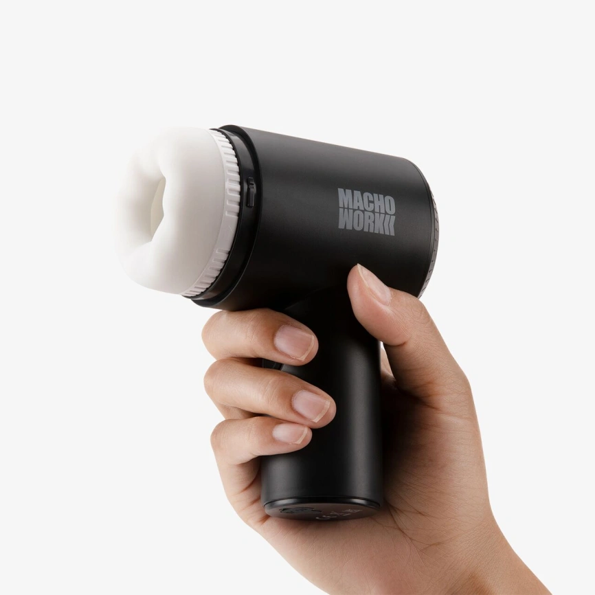 Мастурбатор для головки члена Otouch MACHO WORK 2, пульсация и посасывание, 10 режимов фото 11