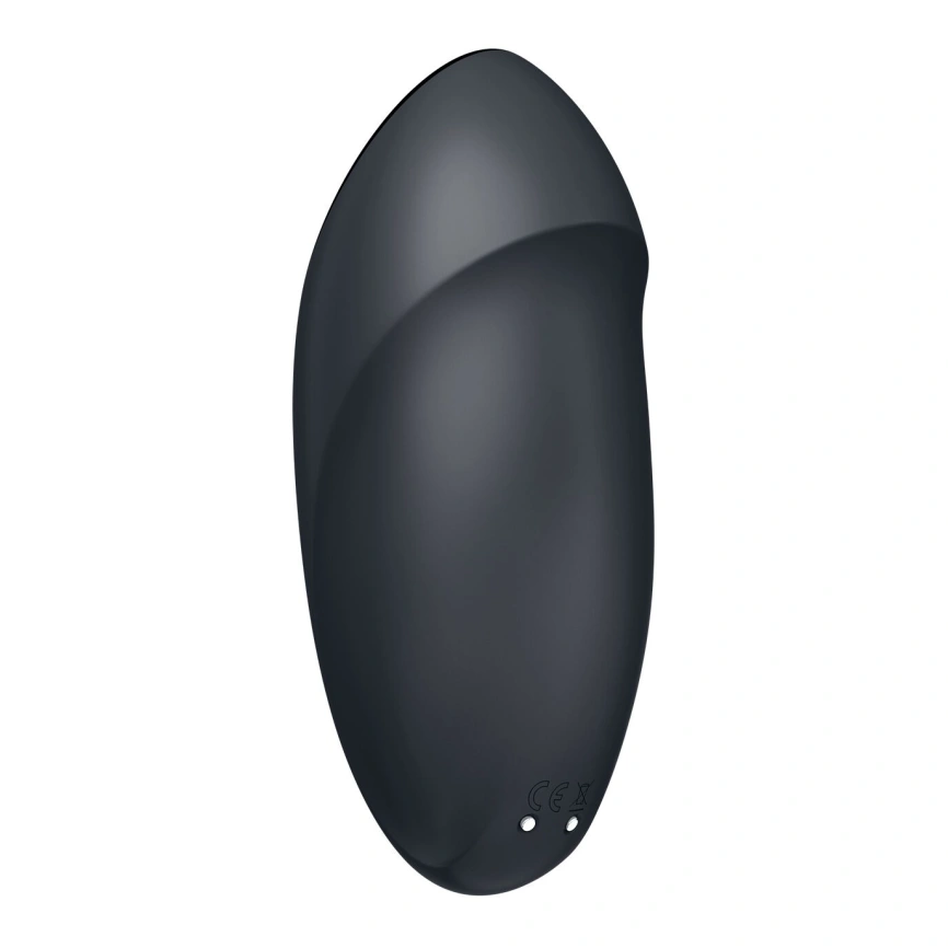 Вибростимулятор-пульсатор Satisfyer Tap & Climax 1 Grey, эффект постукивания пальцем, 2 мотора фото 5