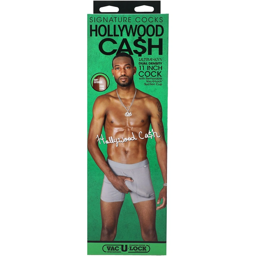 Фаллоимитатор Doc Johnson Signature Cocks Hollywood Cash фото 10
