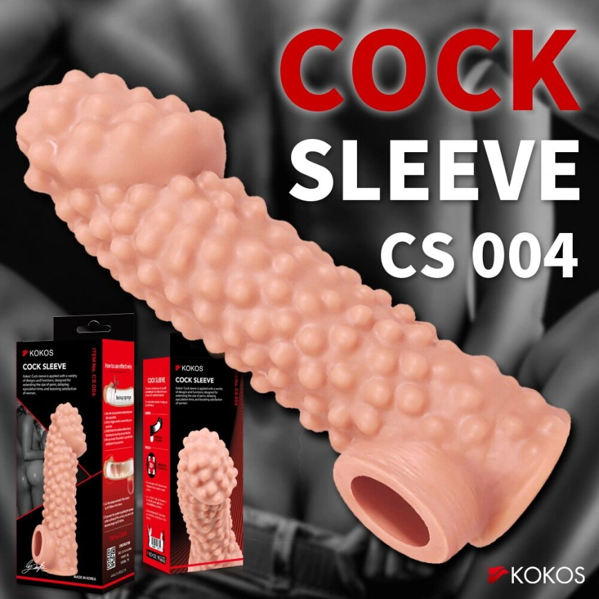 Насадка на член Kokos Cock Sleeve CS 004 M фото 6