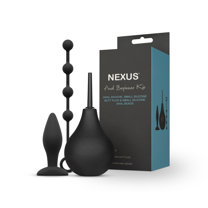 Набір новачка для анальної стимуляції Nexus ANAL BEGINNER KIT (м'ята упаковка!!!) фото 3