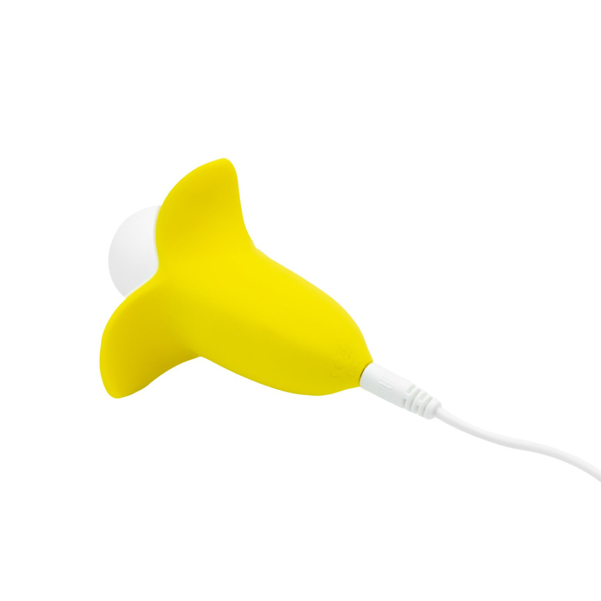 Вібратор-банан Banana Bliss Mini Silicone Vibrator, вагінально-кліторальна стимуляція, 10 режимів фото 3
