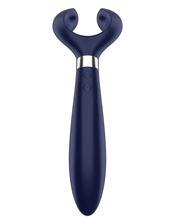 Вибратор для пар Satisfyer Endless Fun Blue, три мотора, многофункциональный фото 1