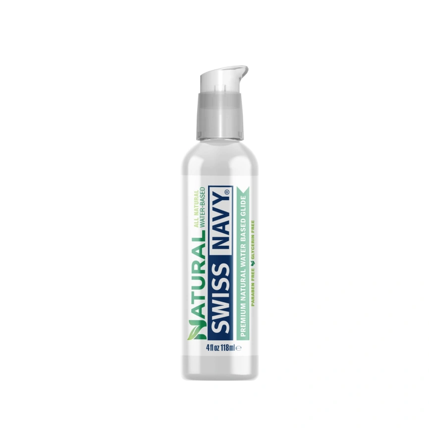 Лубрикант на водной основе Swiss Navy NATURAL All Natural, 118 мл, для чувствительной кожи фото 2