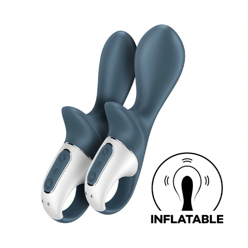 Анальный вибратор надувной Satisfyer Air Pump Booty 2 фото 1