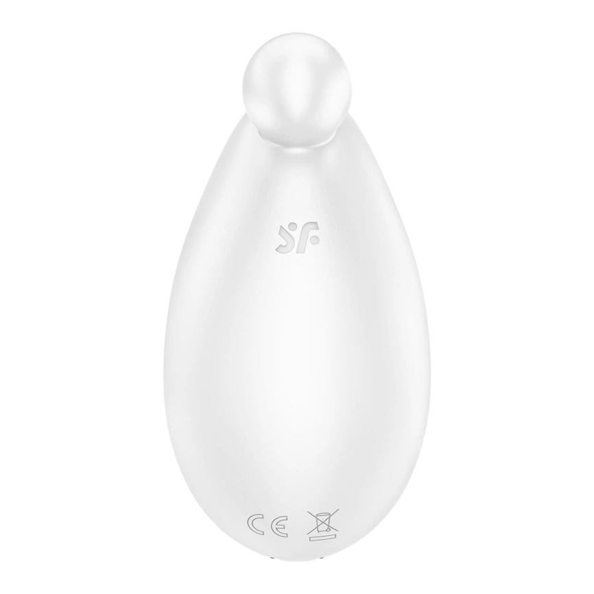 Вибратор для наружной стимуляции Satisfyer Spot On 2 White, очень мощный, гибкий отросток фото 5