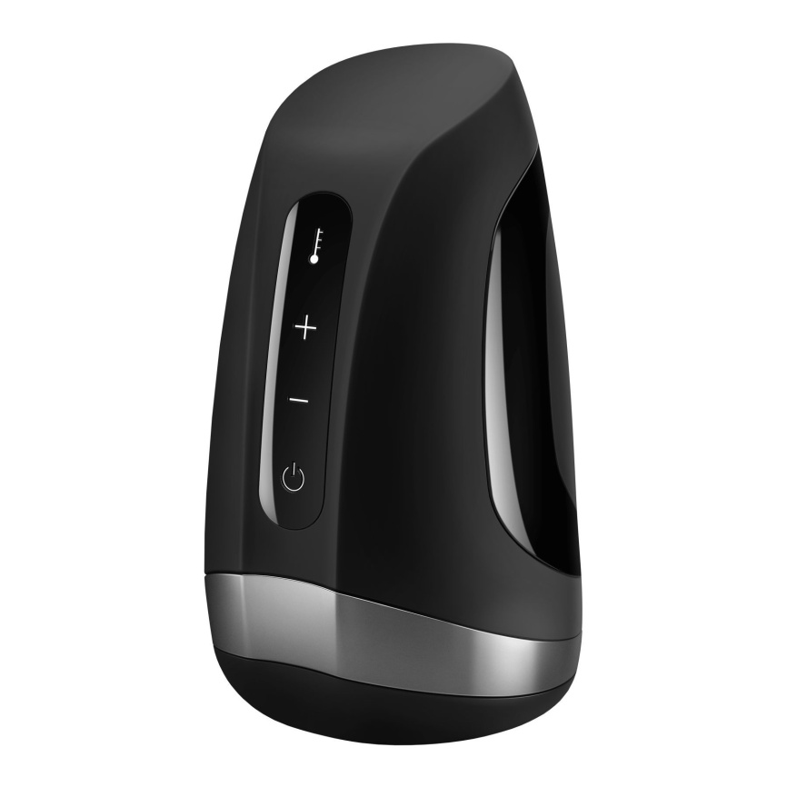 Мастурбатор Satisfyer Men Heat Vibration імітатор мінету, підігрів та вібрація, стимуляція головки фото 1
