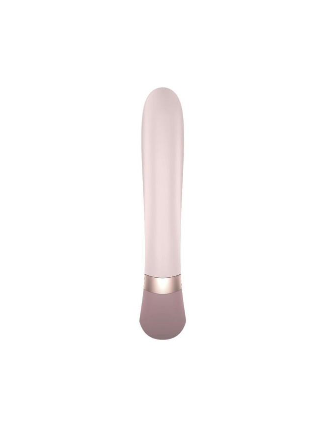 Смарт вібратор-кролик із підігрівом Satisfyer Heat Wave Mauve фото 3