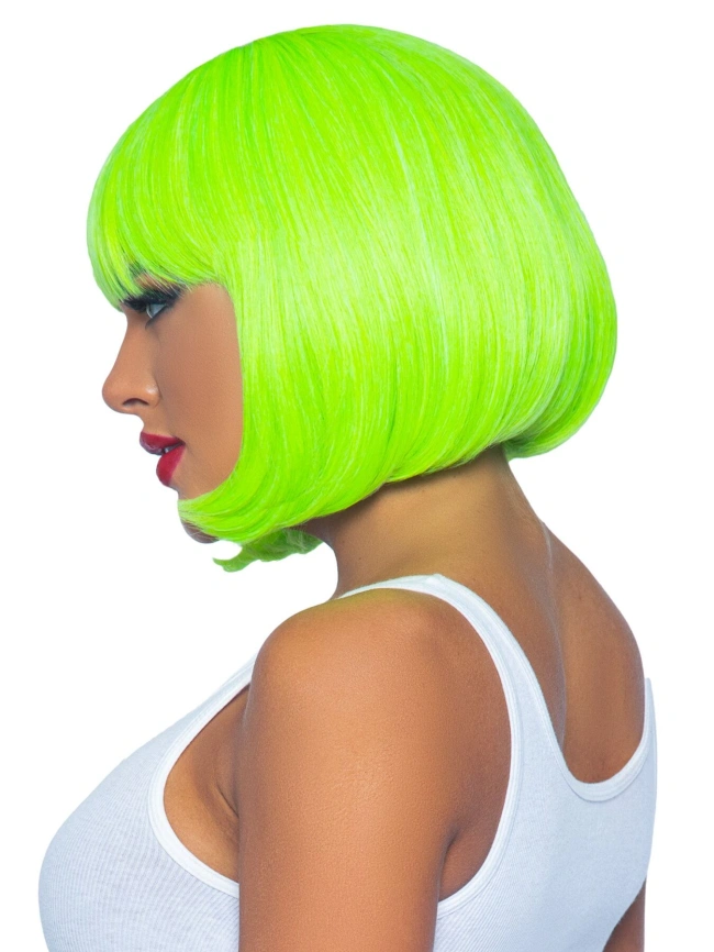 Парик Leg Avenue 12″ Neon short bob wig Neon Green фото 3