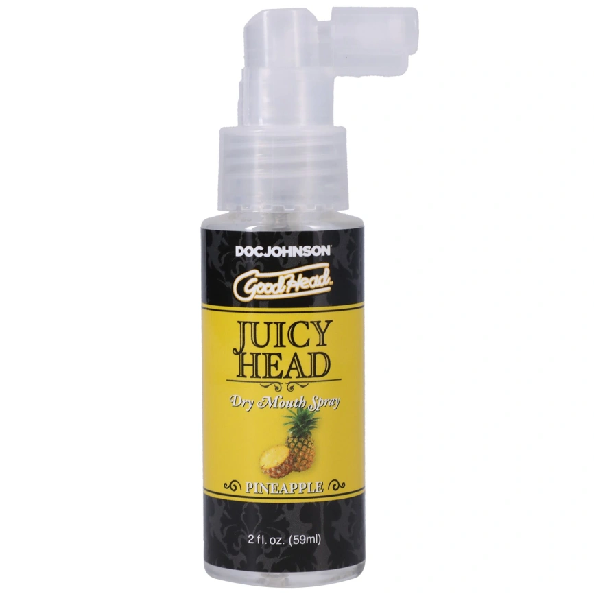 Увлажняющий оральный спрей Doc Johnson GoodHead – Juicy Head Dry Mouth Spray – Pineapple 59мл фото 1