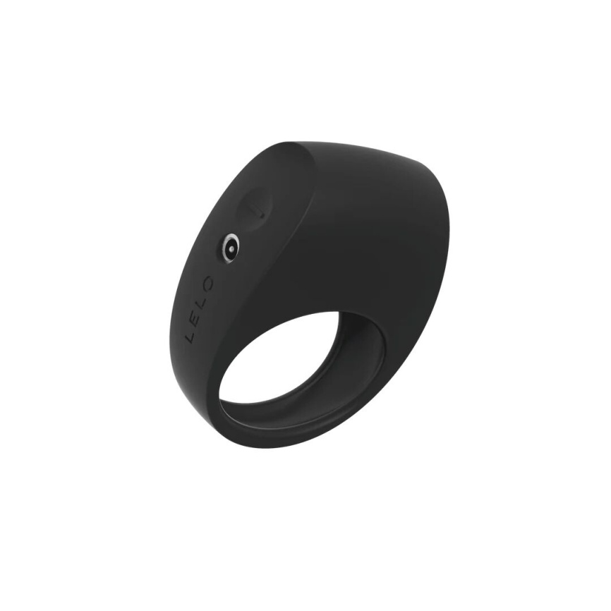 Ерекційне кільце з вібрацією LELO Tor 3 Black, керування зі смартфона фото 3
