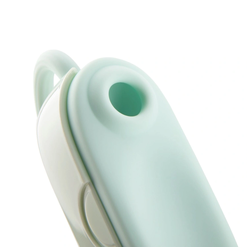 Вакуумный клиторальный стимулятор Otouch Louis Vibrate Teal с виброяйцом, в кейсе фото 6
