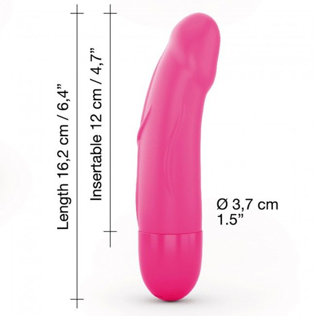 Вібратор Dorcel Real Vibration S Magenta 2.0, діаметр 3,7см, перезаряджається, для точки G фото 5