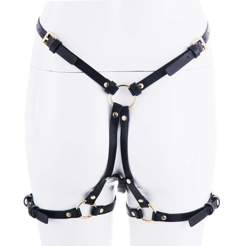Страпон LOCKINK SEVANDA Queen Sheba Strapon Golden Dildo, регульовані кріплення, силіконовий дилдо фото 6