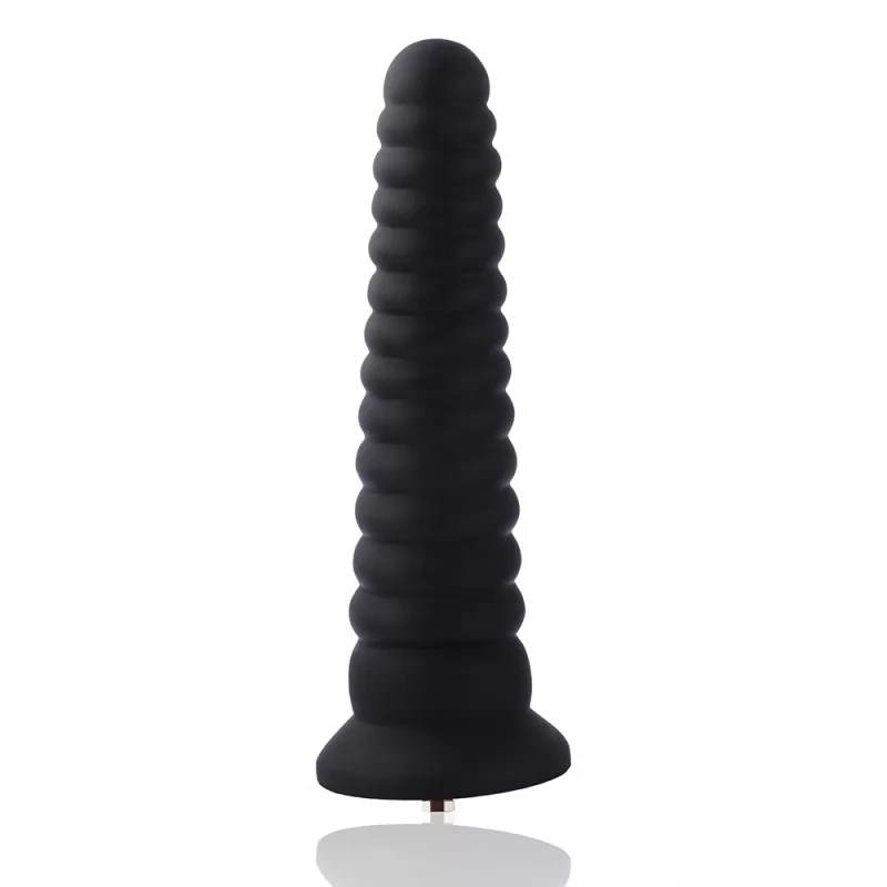 Анальный дилдо в форме башни для секс-машин Hismith Tower shape Anal Toy, система KlicLok фото 2