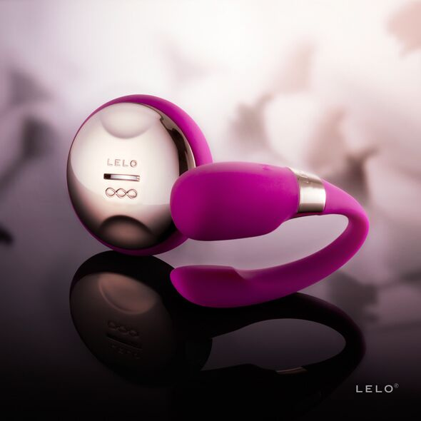 Вібратор для пар LELO Tiani 3 Deep Rose, 2 мотори, пульт ДК фото 4