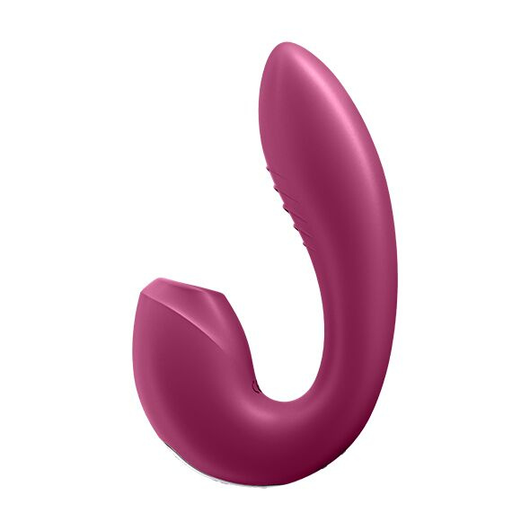 Вакуумний смарт-вібратор Satisfyer Sunray Berry, 4 положення стовбура фото 4