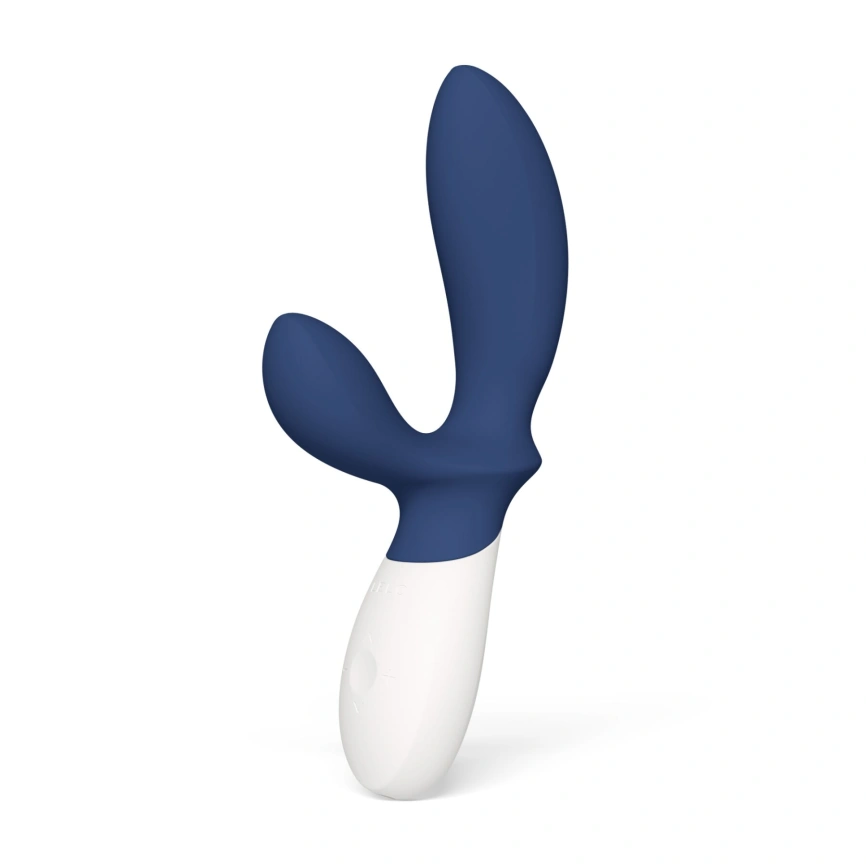 Массажер простаты LELO Loki Wave 2 Base Blue, 2 мотора, манящее движение + вибрация фото 1
