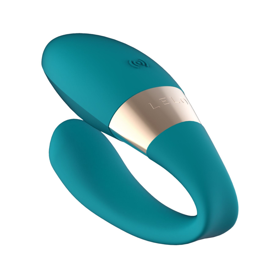 Вібратор для пар LELO Tiani Duo Ocean Blue, 2 мотори, пульт ДК фото 5