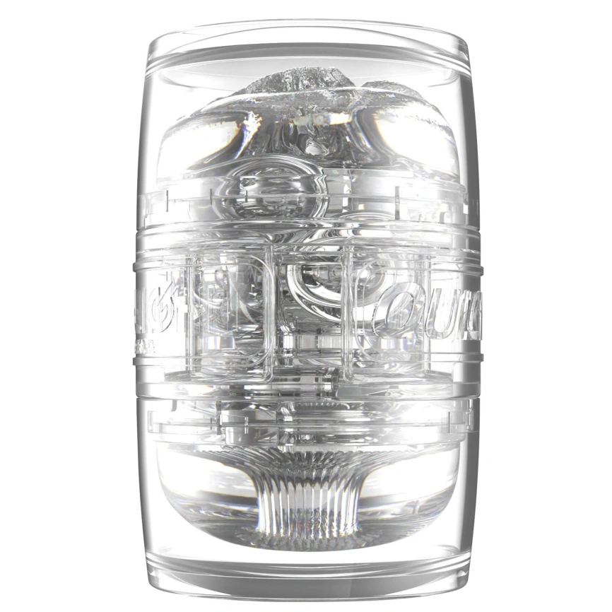 Двусторонний мастурбатор Fleshlight Quickshot Autumn Falls, компактный, со слепка вульвы и ануса порнозвезды фото 2