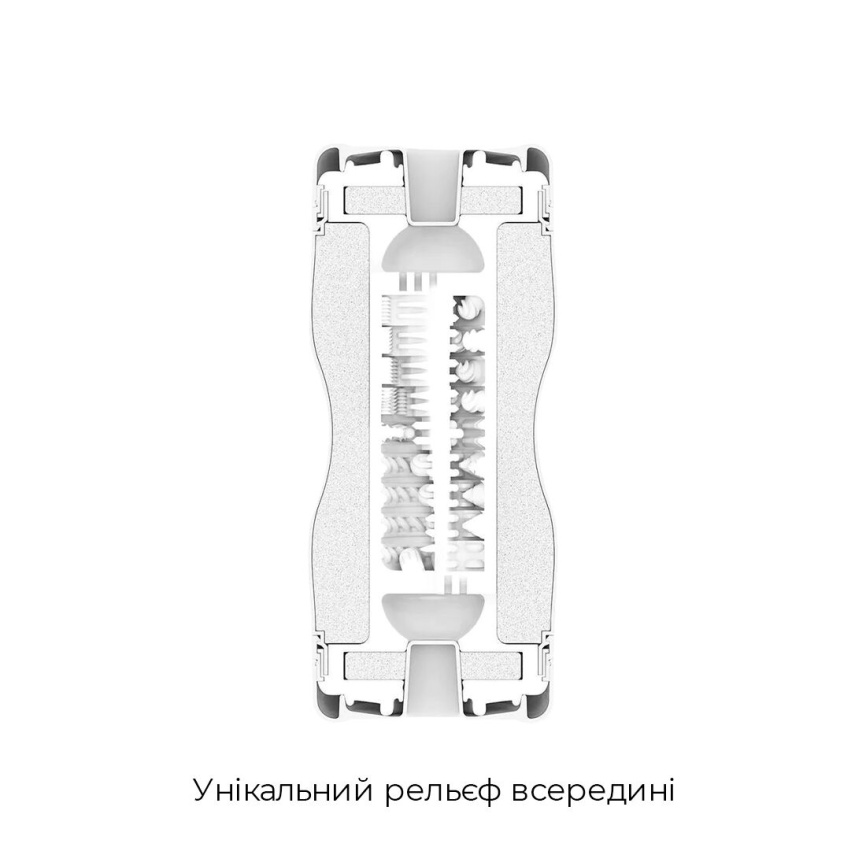 Мастурбатор Tenga Dual Sensation Cup двосторонній, із двома незалежними каналами фото 4