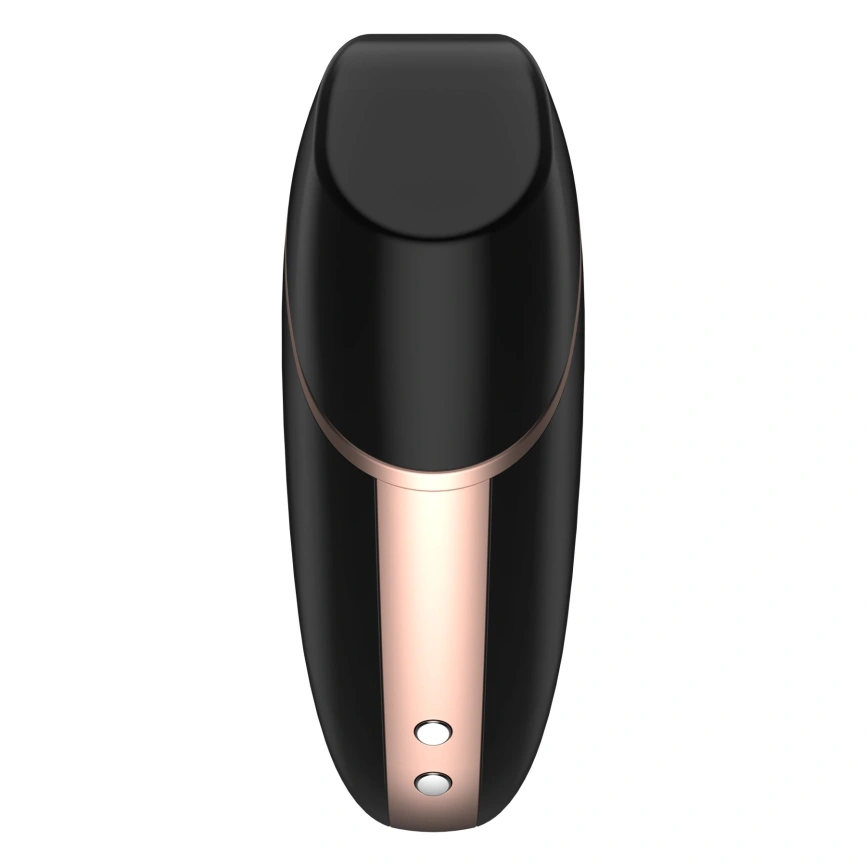 Вакуумный клиторальный стимулятор Satisfyer Love Triangle Black с управлением через интернет фото 6