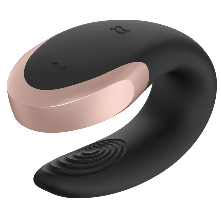 Смарт-вибратор для пар Satisfyer Double Love (Black) фото 5