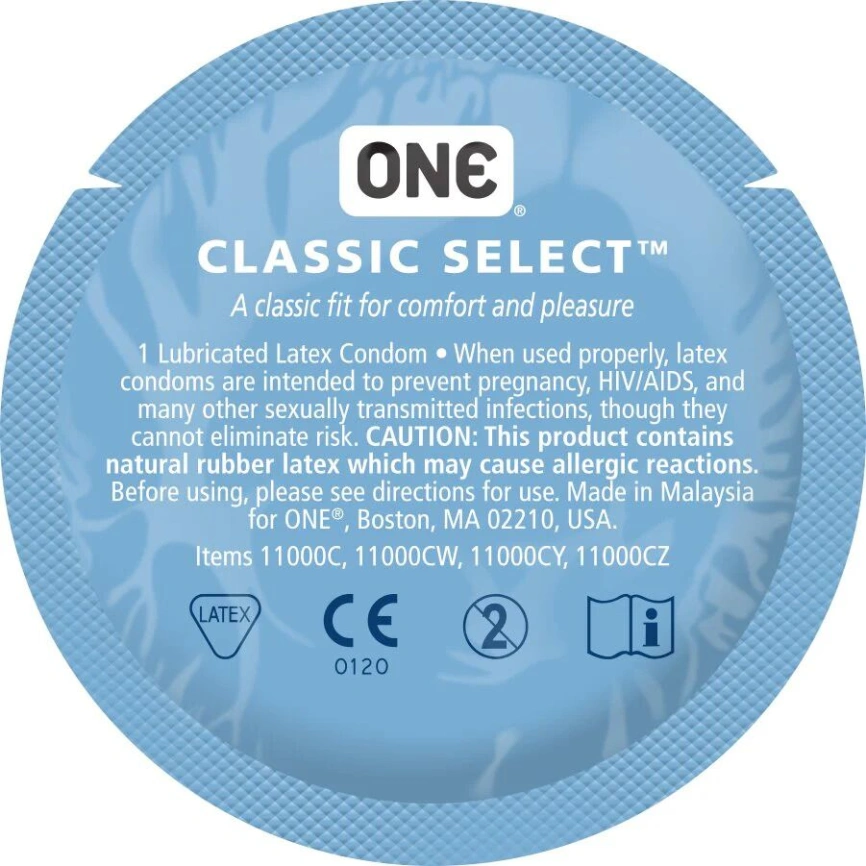 Презерватив ONE Classic Select MSM Collection, 1 шт, гладкий, со смазкой, дизайнерская упаковка фото 2