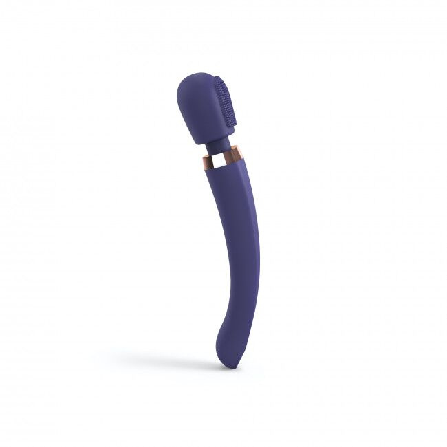 Вібромасажер з силіконовою щіточкою Love to Love Brush Crush – Midnight Indigo фото 1