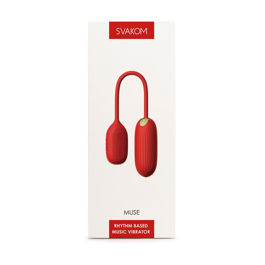 Віброяйце Svakom Muse Red фото 9