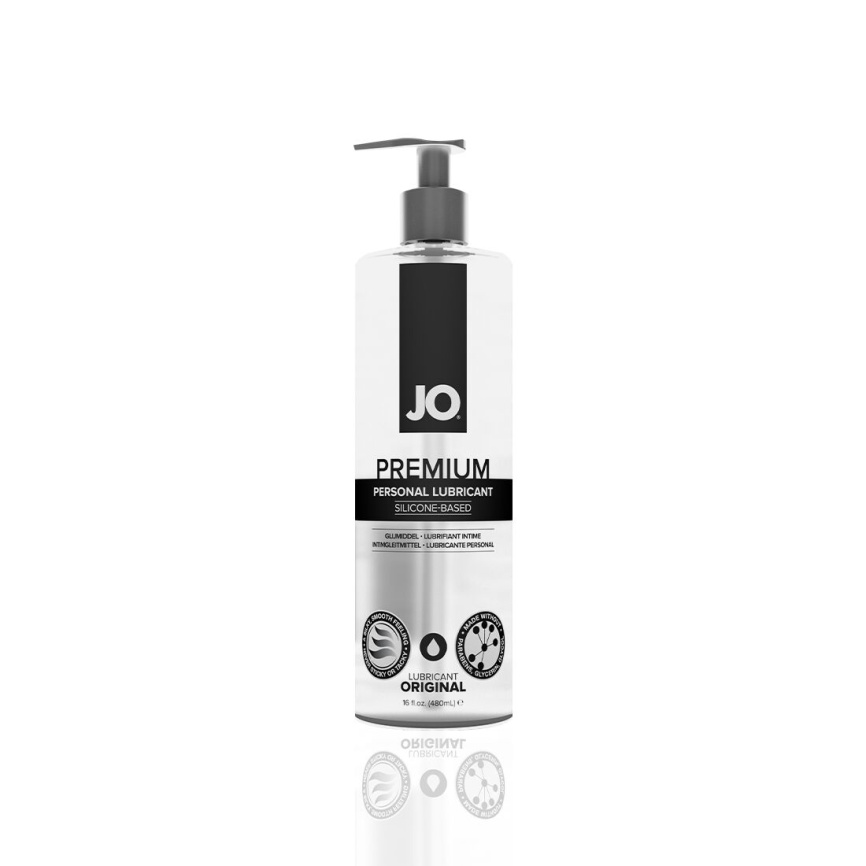 Лубрикант на силіконовій основі JO PREMIUM — ORIGINAL (480 мл) без консервантів фото 1