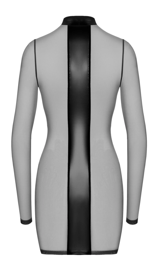 Платье Noir Handmade F369 Crossfire Mesh & Wetlook Mini dress S фото 6
