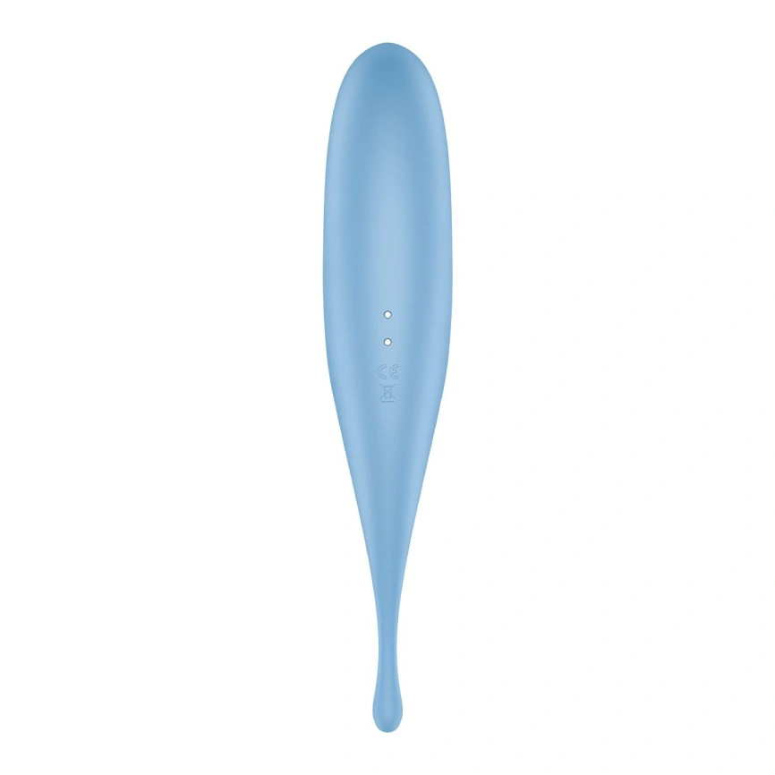 Вибратор для клитора с вакуумной стимуляцией Satisfyer Twirling Pro Blue фото 4