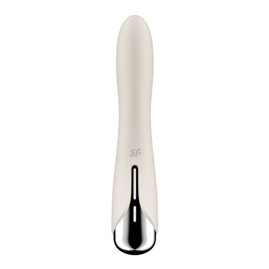 Вібратор точки G з обертанням Satisfyer Spinning Vibe 1 Beige, 2 мотори фото 6