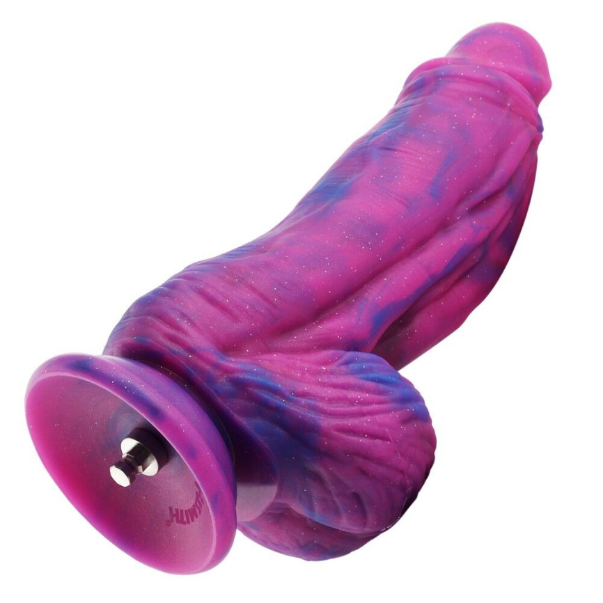 Фалоімітатор для секс-машин Hismith 9.45″ Silicone Fantasy Series Dildo, система кріплення KlicLok фото 1
